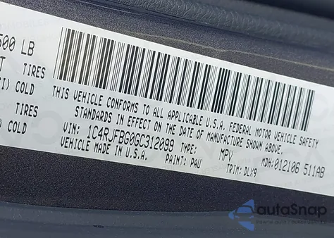 2016 Jeep Grand Cherokee Limited из США, поврежденный, VIN 1C4RJFBG0GC312099